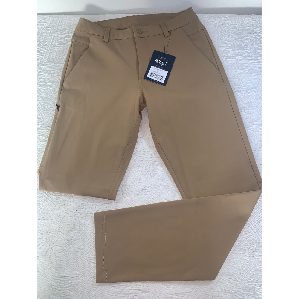 BYLT Premium Basics Everyday Pant 2.0 Tan Mens Size 31 EDAY2_PANT_TAN_31 NWT